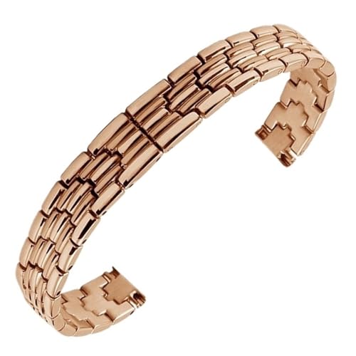 Bracelet de montre en acier inoxydable 8mm 10mm 12mm pour homme et femme