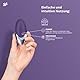 Satisfyer Purple Pleasure | Auflegevibrator Lay-On Toy | Sex-Spielzeug für die Frau | Leistungsstark, leise & wasserdicht (IPX7) | Erotisches Sexspielzeug mit 15 Vibrations-Programmen | 9,5 cm