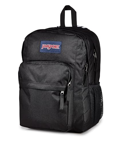 Image of JanSport Big Plans Backpack, Surreal Swirlies Con Black /Black /White /Black