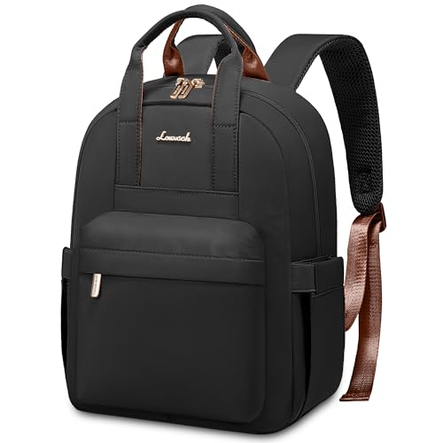 LOVEVOOK Small Backpack Purse for Women, Waterproof Lightweight Mini Daypack, Stylish Casual Bag for Travel Work & Daily Use