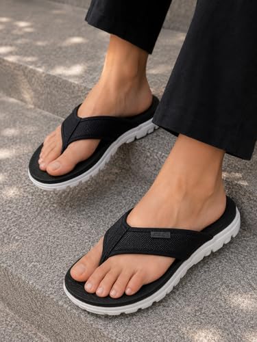 Image of NEOZ Ultra Soft Women's Slippers with Cushion FootBed for Adult | Comfortable & Light Weight| Stylish & Anti-Skid| Waterproof & Everyday Flip Flops for Ladies /Girls