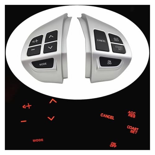 Commande volant Mitsubishi ASX boutons de navigation autoradio gauche