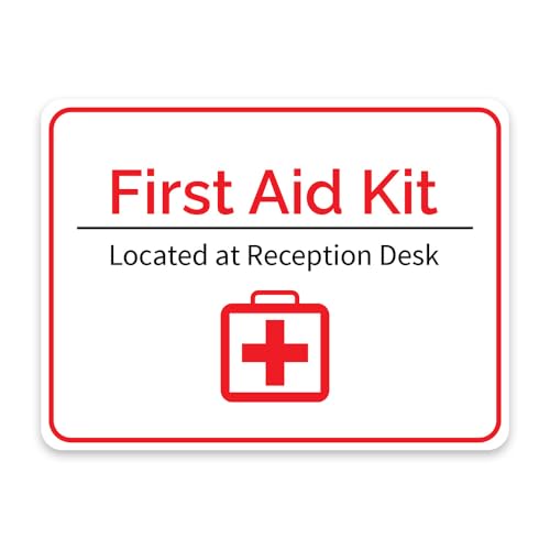 Classic Framed Plus First Aid Kit Located at Reception Desk