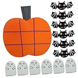 Tapis de jeu d'halloween : il a une large gamme d'utilisations, non seulement peut aider à passer le temps et apporter de la , mais peut également servir de décoration d'halloween, de jouets de jeu d'échecs