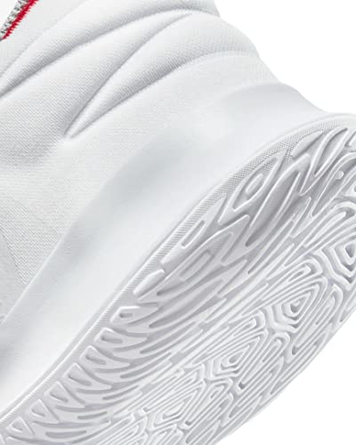 Nike Men's Kyrie Flytrap Iv Basketball Shoe, White/Wolf Grey/University Red, 9 #TOP7