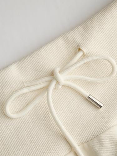 CIDER Maxi Skirt Knotted 100% Cotton Mid Waist Long Skirts Casual Elastic Waist Pull On Skirt for Women2