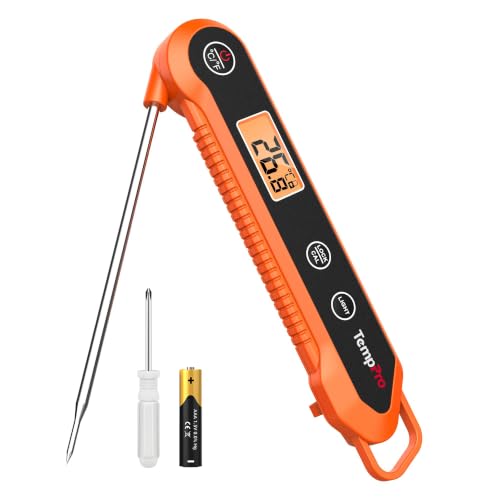 TempPro TP03H Meat Thermometer with IPX6 Waterproof Food Thermometer
