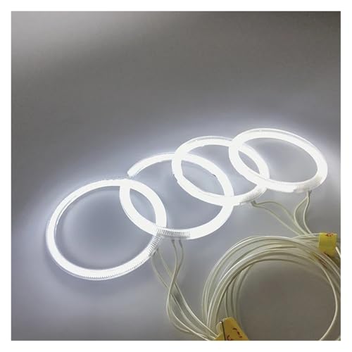 Demon Kit Anillo Blanco Cálido para Solucionar Faros Desgastados en Ford Focus II