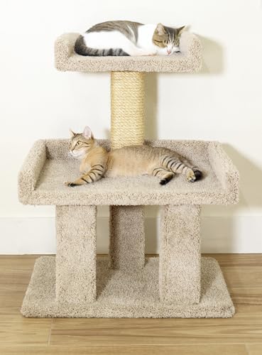 Perchero para gatos Prestige XL de sisal y madera miniatura 1