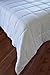 Natural Comfort White Down Alternative Comforter with Embossed Microfiber Shell, Light Weight Filled, King