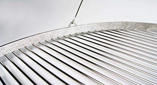 Grille de barbecue en acier inoxydable 80 cm x ø