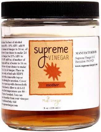 Supreme Malt Mother of Vinegar - 8 oz.