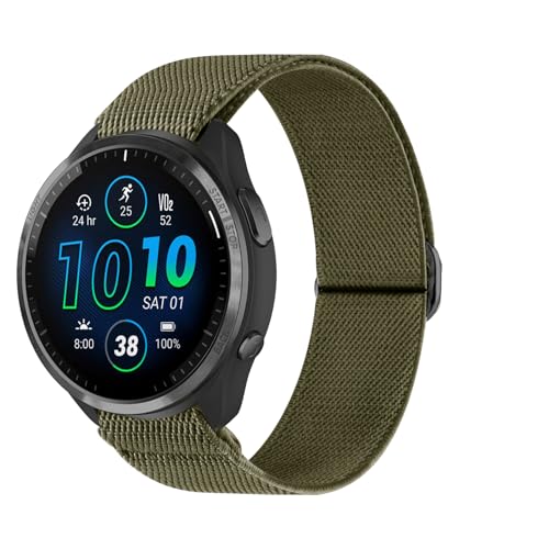 �X�|�[�c�i�C�����o���h Garmin Forerunner 970 �E�H�b�`�o���h/Forerunner 965 Watch�o���h �\�t�g�t�@�[�r�b�N�X�g���b�v ���߉\�ȃ��[�v Forerunner 955/Forerunner 945/Forerunn