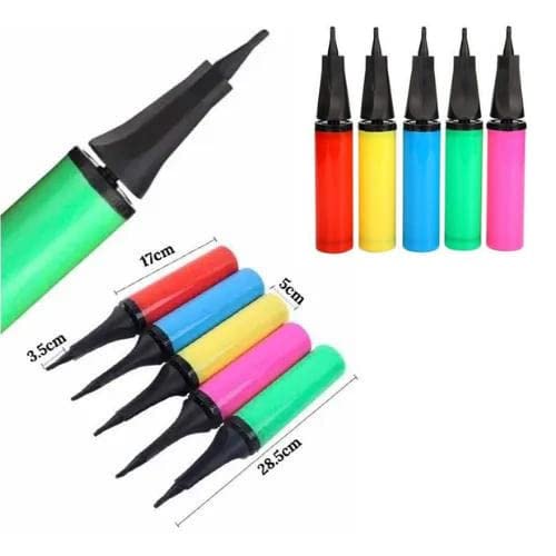 Bombinha De Ar Manual Para Balão Inflador Encher Inflar