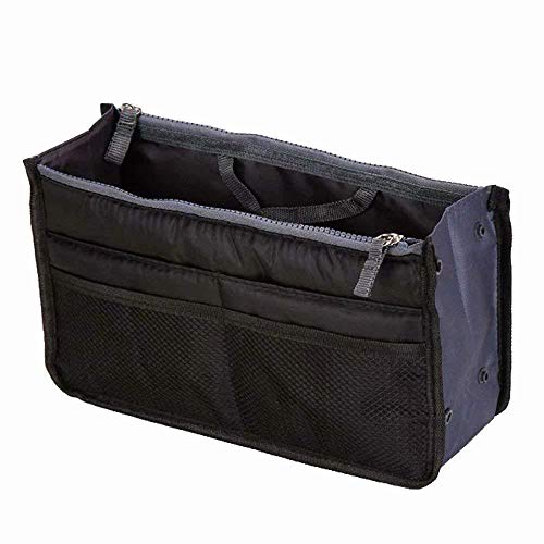 Preisvergleich Produktbild Bewegliche Verfassungs-Zubehör-Organisator-Einsatz Tidy kosmetische Handtasche Reisegepäck Organizer für Frauen