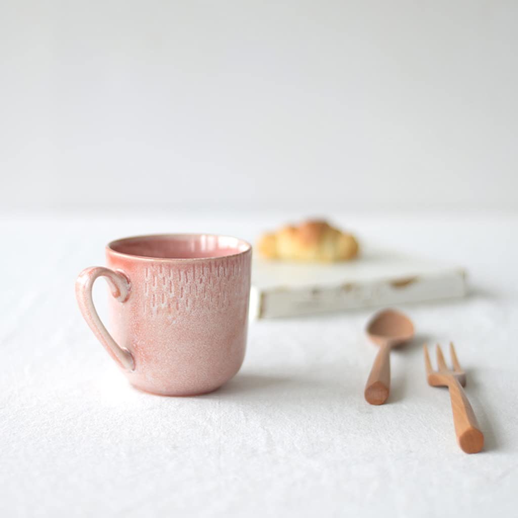 Tazza da caffè, Tazze da caffè Colorate - tè in gres ceramico, Tazze Tazza retrò Tazza da caffè per Ragazze Tazza in Ceramica personalità Creativa Tazza da Latte per la Colazione T