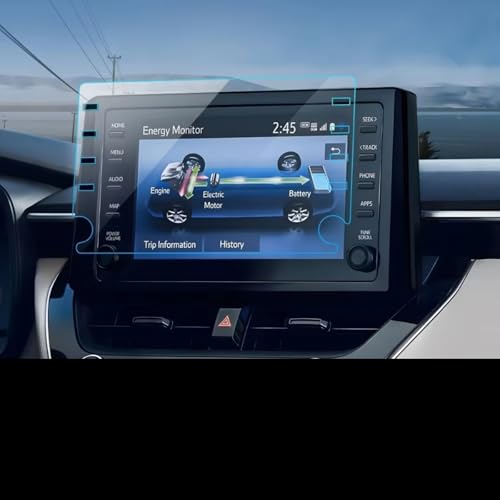 Film protection GPS Toyota Corolla 2019-2022 écran navigation 8 pouces