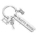 Photo Gallery portachiavi da cucito con sartoria, idea regalo per artigianato, regalo per signora artigianale, per cucito, amante, idea regalo per appassionati fai da te e acciaio inossidabile, colore: cagna furbo Photo Gallery portachiavi da cucito con sartoria, idea regalo per artigianato, regalo per signora artigianale, per cucito, amante, idea regalo per appassionati fai da te e acciaio inossidabile, colore: cagna furbo