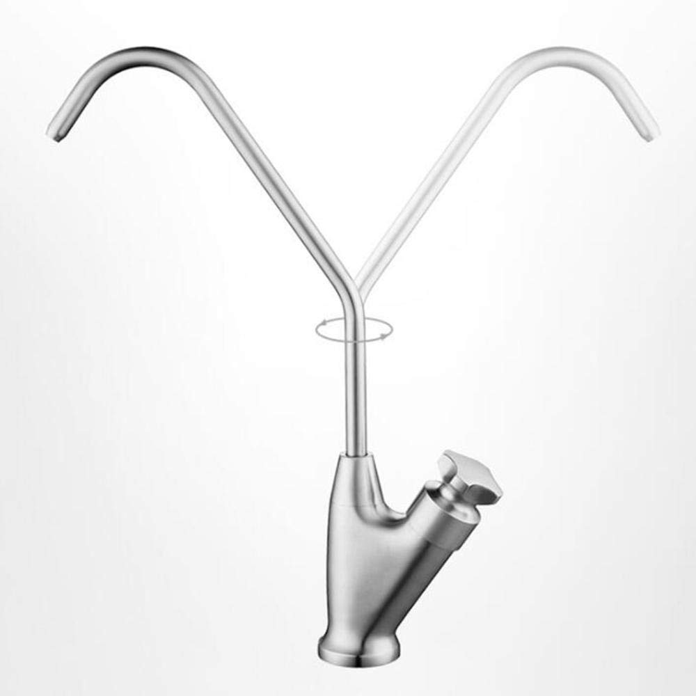 s 1/4'' Osmose-trinkwasserfilter, küche, Edelstahl, wasseraufbereitung, Wasserhahn, direktes trinkwasser, reines Wasser, gemüsespüle, bleifrei, einzelner kalter Wasserhahn Household faucets