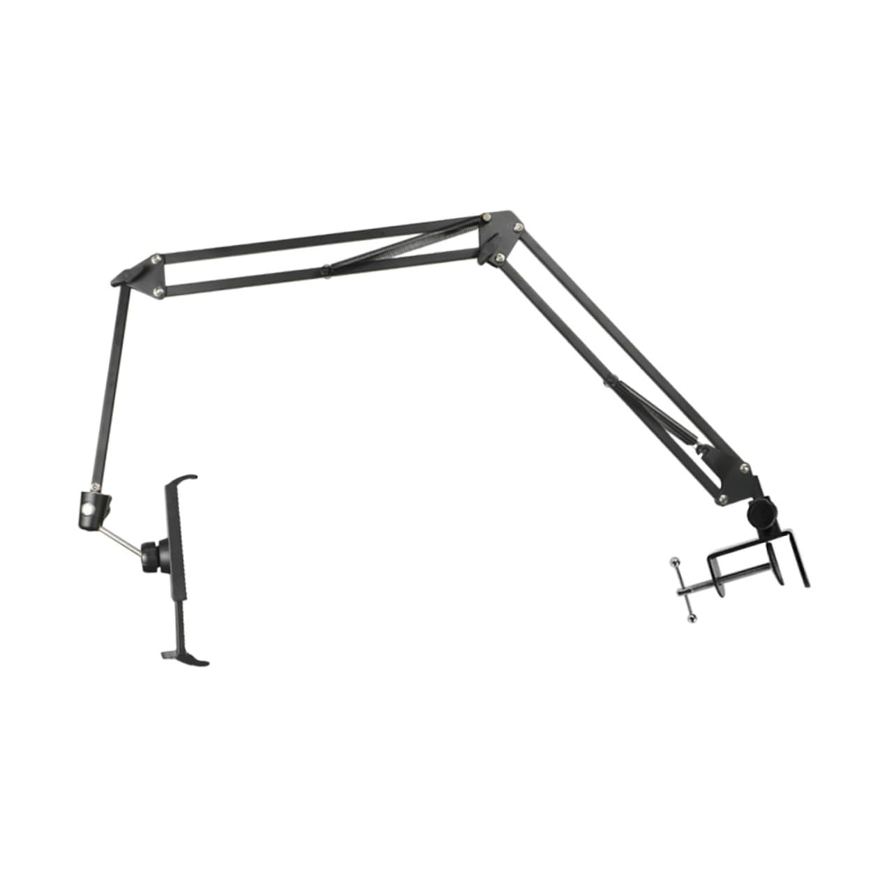 1juego Soporte Móvil Ajustable para Teléfono Brazo Montaje Mesa o Cabecera para Grabación y Uso De Manos Libres Compatible Smartphones y Tablets