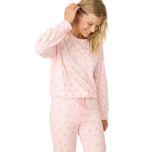Image of PJ Salvage Women's [Amazon Exclusive] Cloud Jersey Jogger Pajama 2-piece Pj Set
