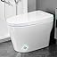 TC02 White/Auto Open Close Flush&Foam Shield