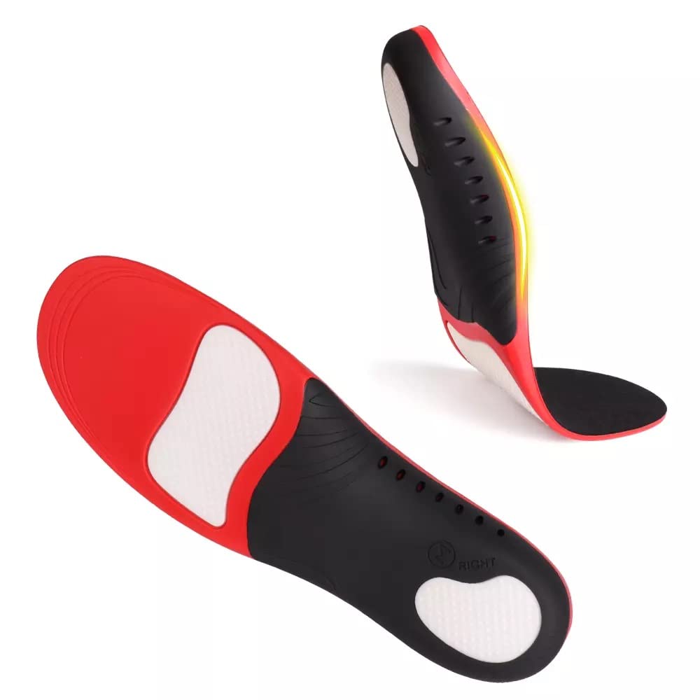 Aegon Flat Foot Arch Support for Men & Women | Insoles for Flat Feet Plantar Fasciitis | Foot Pain Relief Cushion | Heel Support | Medial Arch Support (Medium Size) 1 Pair (B0B6RMKMFZ) Amazon Price History, Amazon Price Tracker