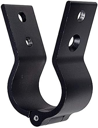 The Light Source Mega-Folding Batten Clamp, Black Anodized