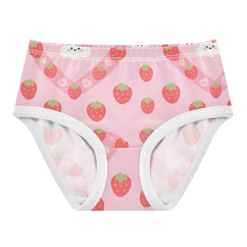 Girls' Underwear Strawberry White Cloud Cute Toddle Brief Panties 2-8 Years 20300584