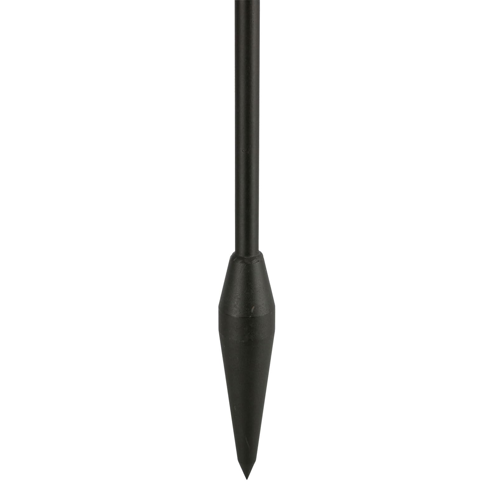 Kerbl Pflockeisen aus Silicium-Federstahl, Gehärtet, Pulverbeschichtet, Runde Spitze, 130 cm Länge, 7 kg