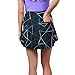 SOFIBELLA Golf Colors 17 Inch Womens Golf Skort - Triangle Net/S