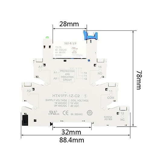 Relais HF41F 12V 24V résout les erreurs de commutation PCB