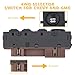 hikotor 4WD Wheel Drive Switch Replacement 4 x 4 Transfer Case Dash Selector for Cadillac Escalade Chevy Silverado Chevrolet Suburban Avalanche Tahoe GMC Yukon Fits to 15136039 15164520 19259313