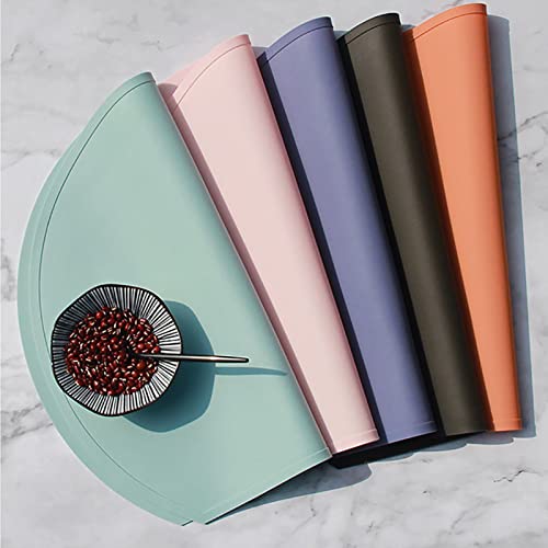 Set de table en silicone anti-tache et imperméable pour protéger la cuisine - 4