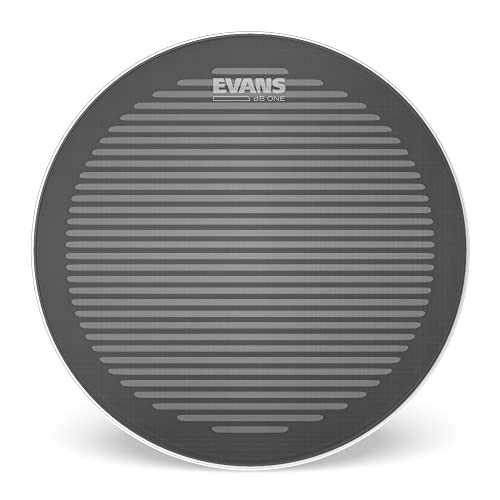 Evans Drum Heads - dB One Snare Batter Drum Head - Reduces Volume - Balanced, True-to-Kit Tones - 13 inch