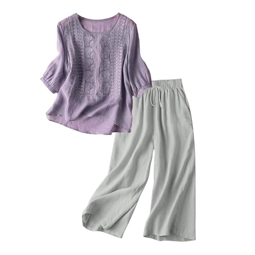 Conjunto de 2 piezas holgado que soluciona el dilema de vestir con estilo en un vuelo largo
