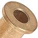 Healvian 6pcs Copper Flanged Sleeve Bearing Kit with Wrapped Bushing Design Industrial Copper Sleeve Bearing Set for Heavy Machinery and High-Speed Applications Flanged Replacement