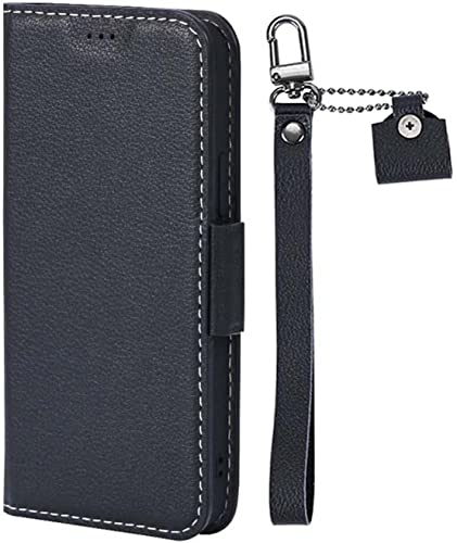 Housse cuir iPhone 13 Pro Max dragonne pour déplacements