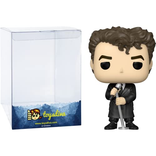 N E I L Tennant: P O P ! Rocks Vinyl Figurine Bundle With 1 Compatible 'Toysdiva' Graphic Protector (190-41207 - B)