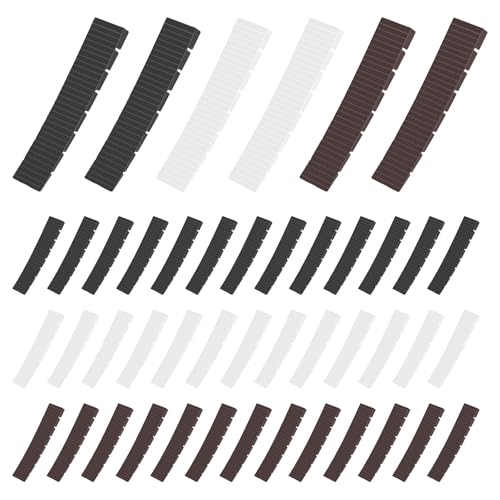 MISIQIMA 45 Pièces Cale Meuble, Cales de Nivellement pour Meubles avec Point de Rupture Prédéfini, Antidérapant Cale Sous Meuble pour la Mise à Niveau des...