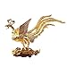 Złoty kadzielnica Phoenix, uchwyt na kadzidełka, piec do aromaterapii Home Decor, antyczne złoto Phoenix kadzielnica uchwyt na kadzidełka ze stopu cynku piec do aromaterapii Home Decor