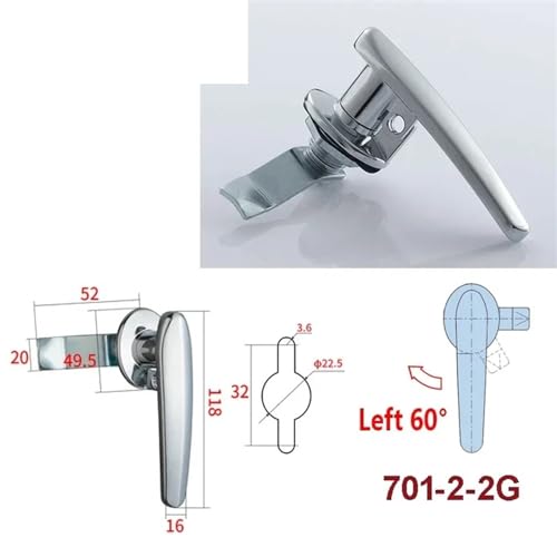 Poignée pour boîte à air électronique et matériel industriel LK1008 G1 - 3