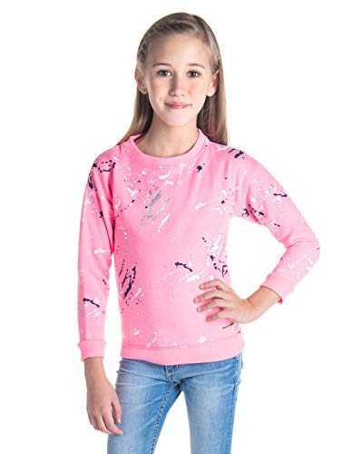 Image of Girl's Cotton Round Neck Sweatshirt