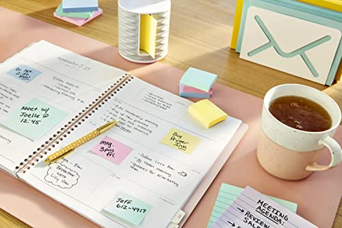 Image of Post-it Greener Notes, 3 in x 3 in, Helsinki Collection, 24 Pads /Pack, 100 Sheets /Pad (654RP-24AP)