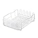 Polder Advantage 3-Piece Stainless Steel Dish Rack, Kitchen Organization and Storage, Dish Drying Rack for Kitchen Counter, 20.3