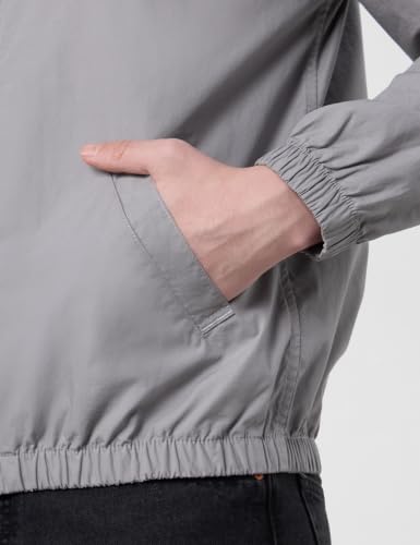 Image of Symbol Premium Men's Poplin Light Weight Jacket |Non-Quilted |Regular Fit |Non-Lined | Available in Plus Sizes