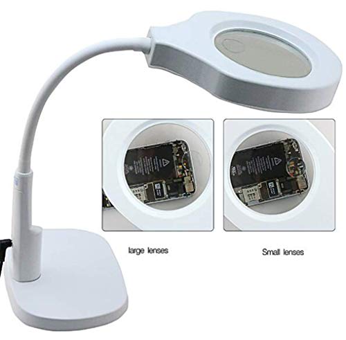 Loupe loupe mains libres pour lire les petits caractères de bureau