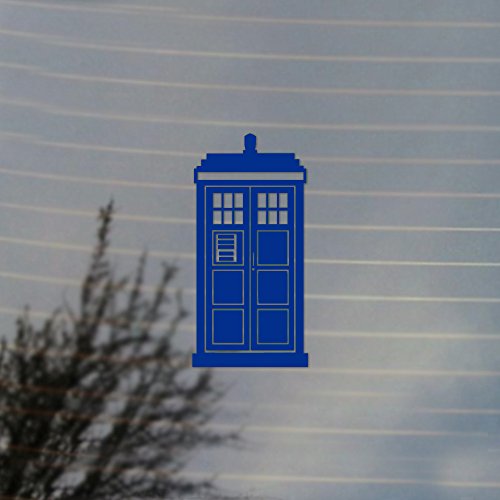Cosplay & Fan Gear Tardis Doctor Vinyl Decal (Sapphire Blue)