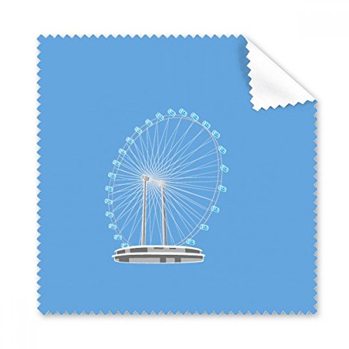 Chiffon de nettoyage Singapour Grande Roue pour lunettes et écran de téléphone portable 5pcs