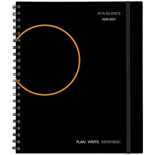 Télécharger Agenda scolaire 2020-2021, Agenda hebdomadaire et mensuel At-A-Glance, 20,3 cm x 11